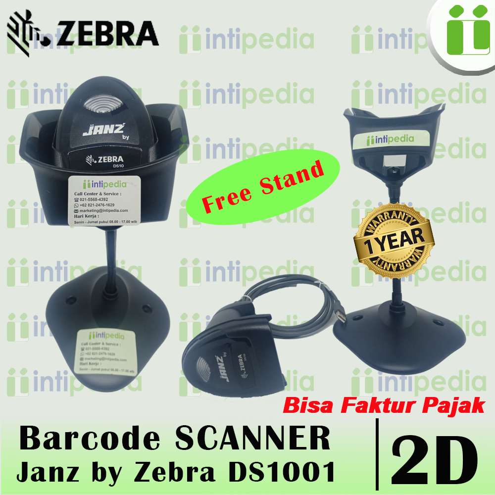 scanner barcode ds1001+stand
